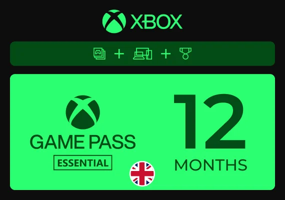 Xbox Game Pass Core (Essential) 12 Months Xbox Live Key - UNITED KINGDOM